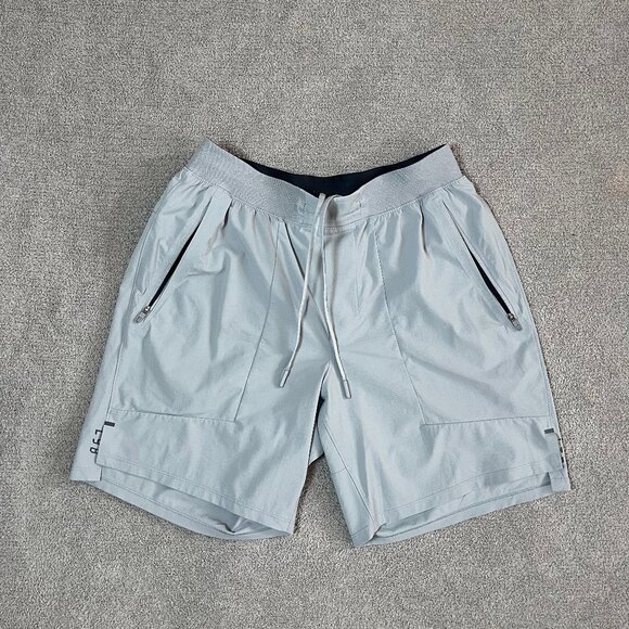 Lululemon License To Train Linerless Gray Short 7” Athletic Men's Medium Size M - Picture 1 of 6
